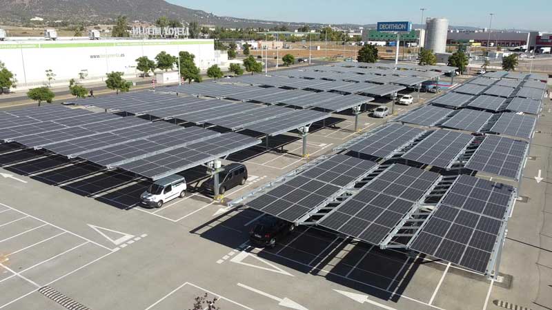 Parking solar Decathlon Cordoba