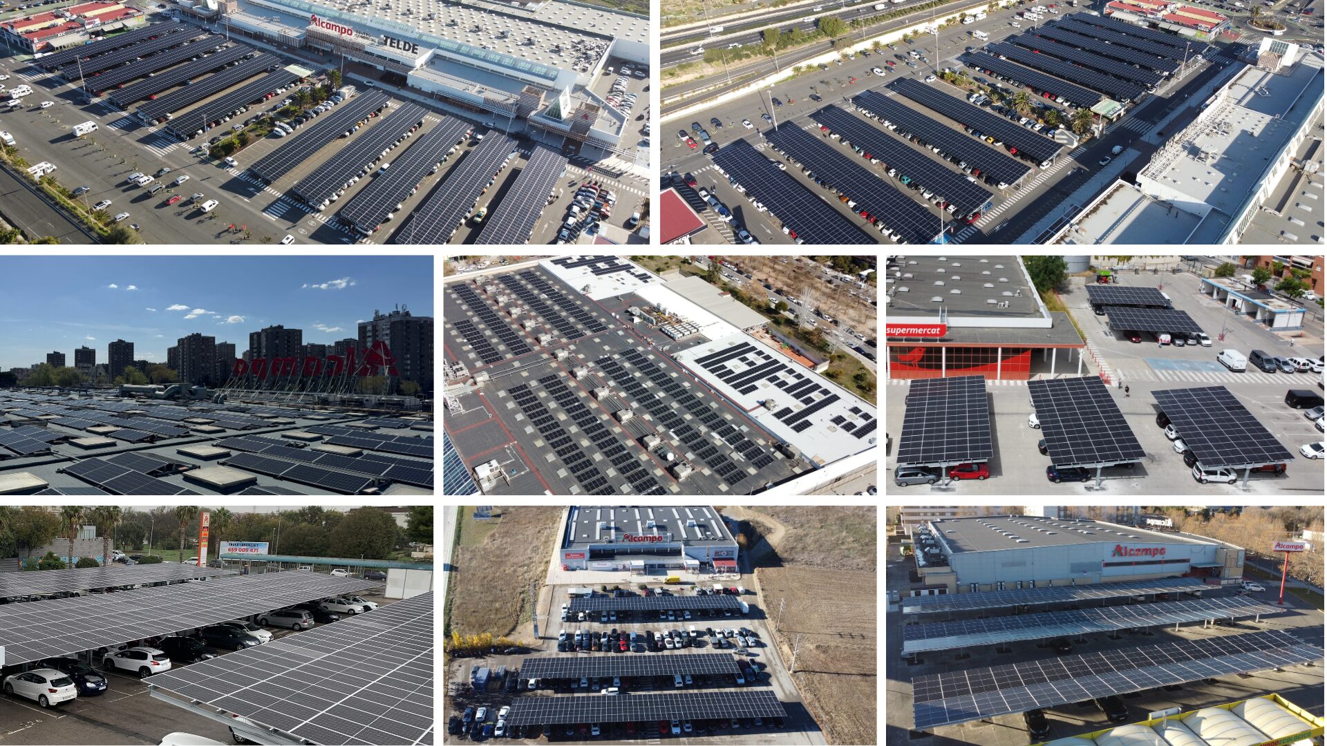 Helexia impulsa el autoconsumo energético en 2025 con siete nuevas instalaciones en Alcampo