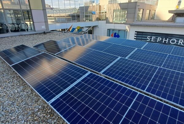paneles-solares-cubierta-centro-comercial-Westfield-Glories-Barcelona-Helexia