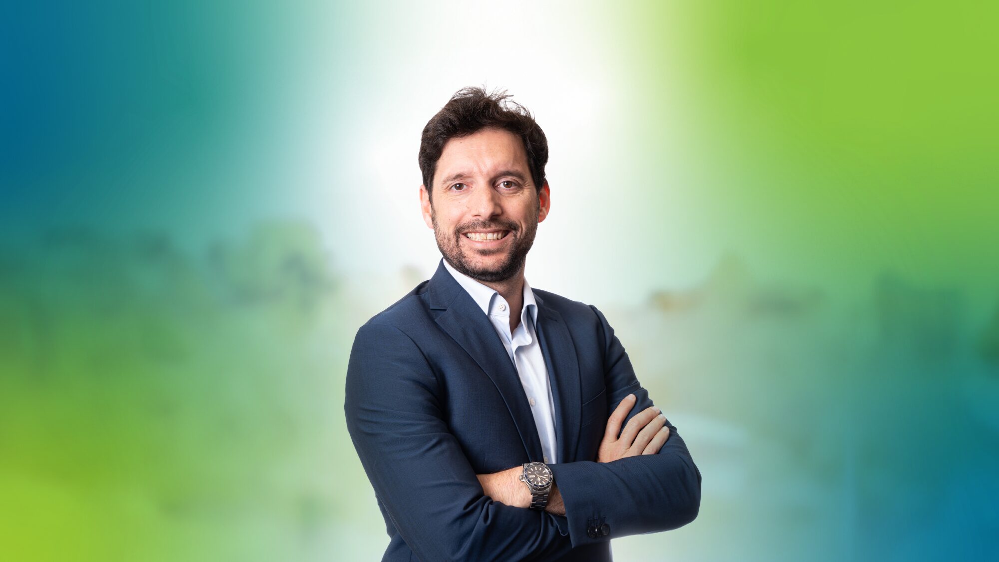 Retrato de Etienne Le Pargneux, CEO de Helexia España y nuevo Group Head of Development de Helexia Group.